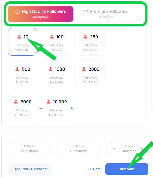 poprey free instagram followers
